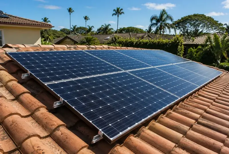 Installation de panneaux solaires à Montouliers